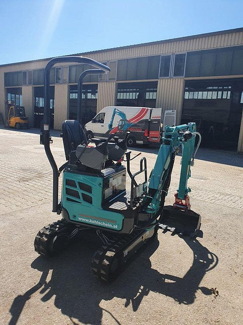 Kobelco SK10SR Microexcavadora de 1 t usada 2022 casi nueva de 10 h motor Yanmar