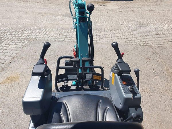 Kobelco SK10SR Microexcavadora de 1 t usada 2022 casi nueva de 10 h motor Yanmar