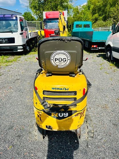 Komatsu PC 09-1 (2008) – Mini excavadora 0,8T – 1500 h – Ultracompacta