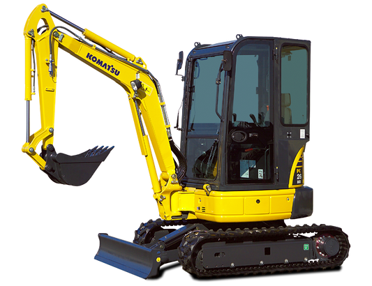 Mini-Excavadora Komatsu PC26MR-3 de Ocasión (2013) – 2,8T con 3 Cucharas