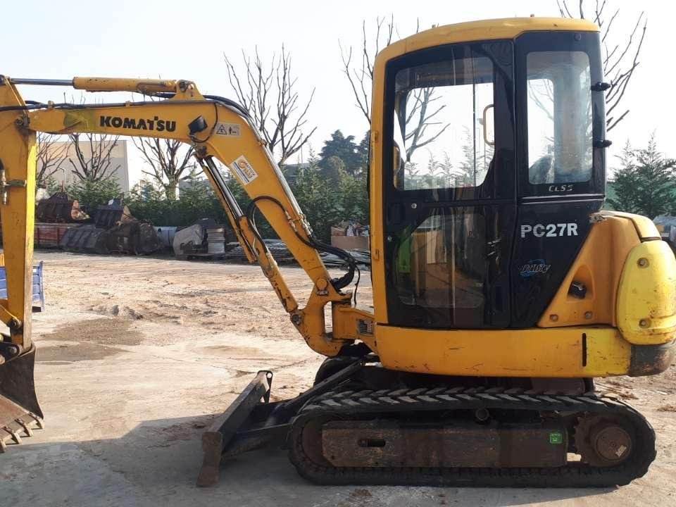 Miniexcavadora Komatsu PC27R de Ocasión (1998) – 3 Toneladas, 5 099 h