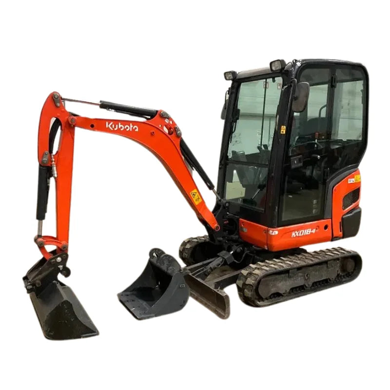 Miniexcavadora Kubota KX 018-4 1,8 t de ancho variable — Motor D902-BH 11,8 kW — Usada 2017 — 1421 h