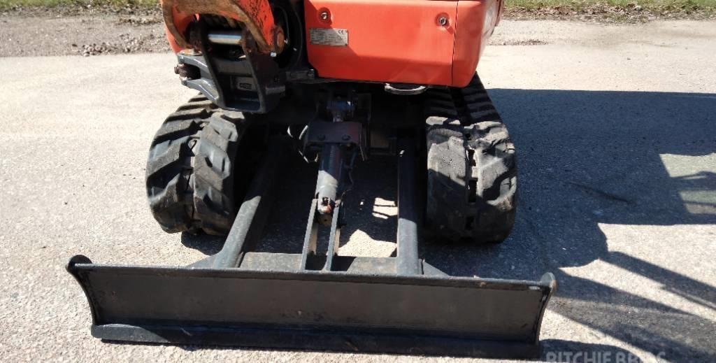Kubota KX015-4 de Ocasión (2015) – Miniexcavadora 1,5T Revisada con 3 Cazos – 3 880 h