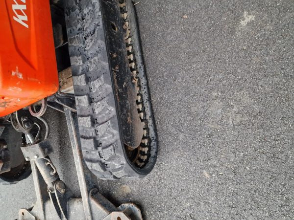Miniexcavadora Kubota KX019-4 de 1,85 t usada 2019 con 1803 h sistema hidráulico auxiliar