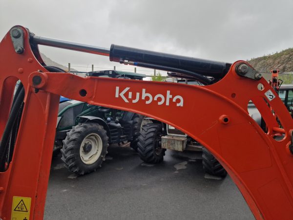 Miniexcavadora Kubota KX019-4 de 1,85 t usada 2019 con 1803 h sistema hidráulico auxiliar