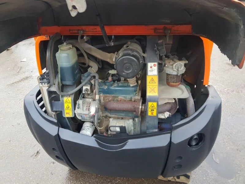 Miniexcavadora Kubota KX36-3 de 1,5 t, usada, año 2009, 2400 h, con 3 cucharones a elegir
