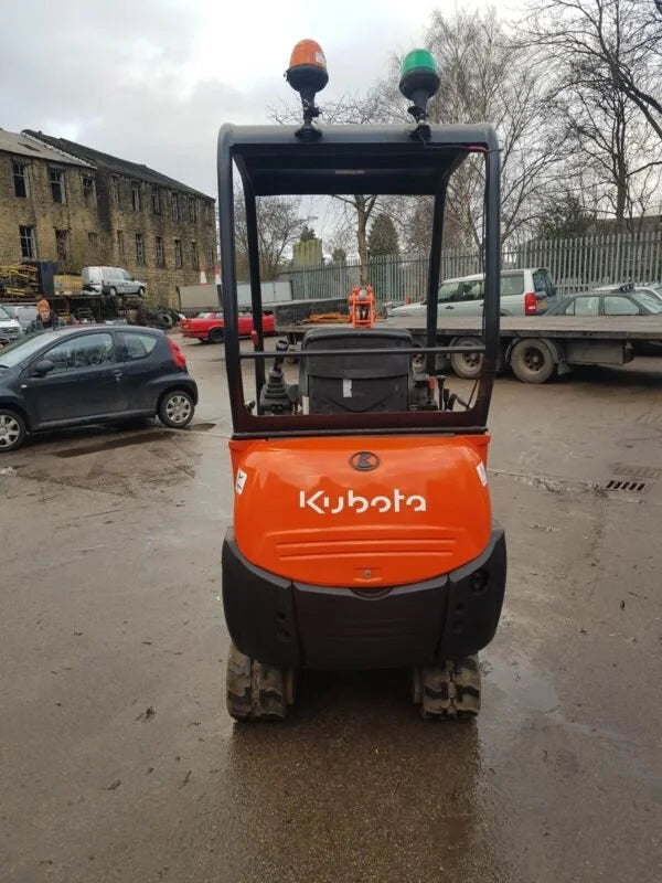 Miniexcavadora Kubota KX36-3 de 1,5 t, usada, año 2009, 2400 h, con 3 cucharones a elegir