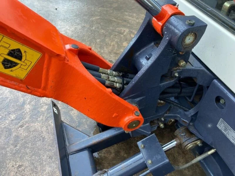 Miniexcavadora Kubota KX36-3 de 1,6 t, usada, año 2005, 2543 h, con 3 cucharones a elegir