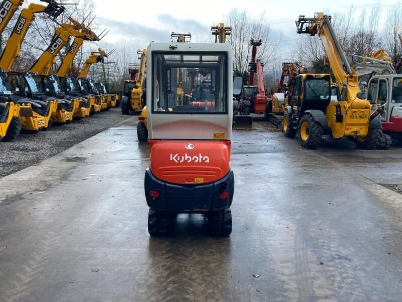 Miniexcavadora Kubota KX36-3 de 1,6 t, usada, año 2005, 2543 h, con 3 cucharones a elegir
