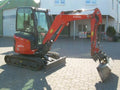 Miniexcavadora Kubota U 27-4 de 2,6 t usada 2020 con solo 315 h y 3 cucharones
