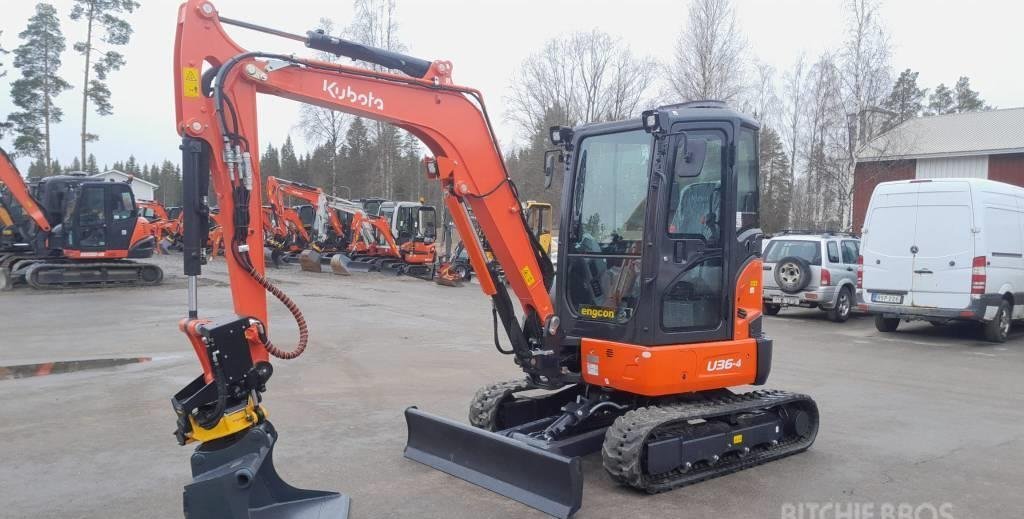Kubota U36-4 (2022) – Mini Excavadora 3,6T – Estado Nuevo con 13 Horas