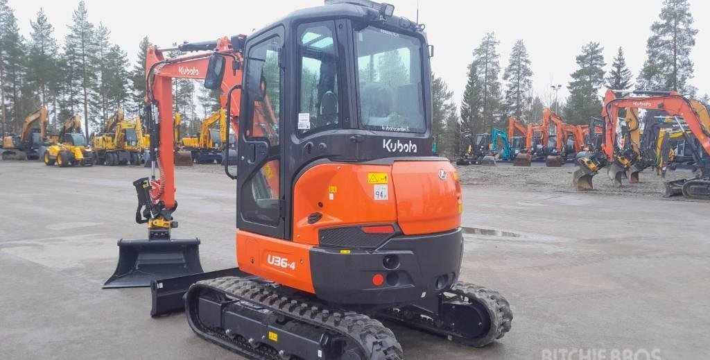Kubota U36-4 (2022) – Mini Excavadora 3,6T – Estado Nuevo con 13 Horas