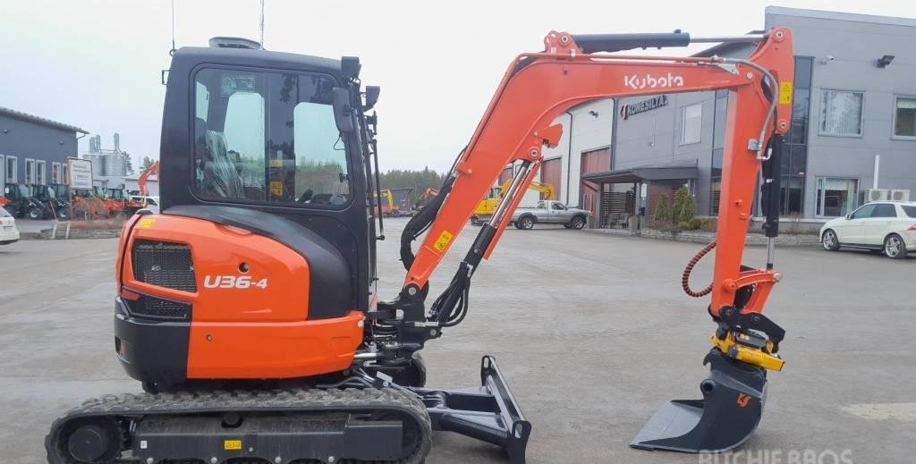 Kubota U36-4 (2022) – Mini Excavadora 3,6T – Estado Nuevo con 13 Horas