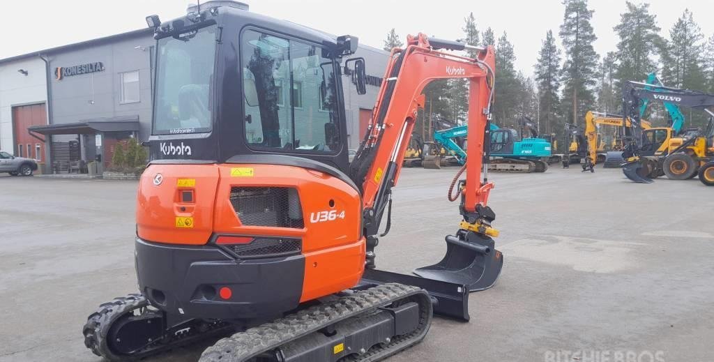 Kubota U36-4 (2022) – Mini Excavadora 3,6T – Estado Nuevo con 13 Horas
