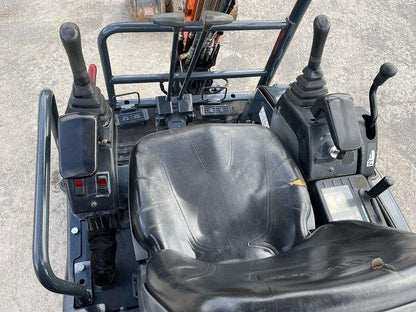 Miniexcavadora Hitachi ZX 17U-2 de Ocasión (2013) – 1,8T con Motor Yanmar y 3 Cucharas