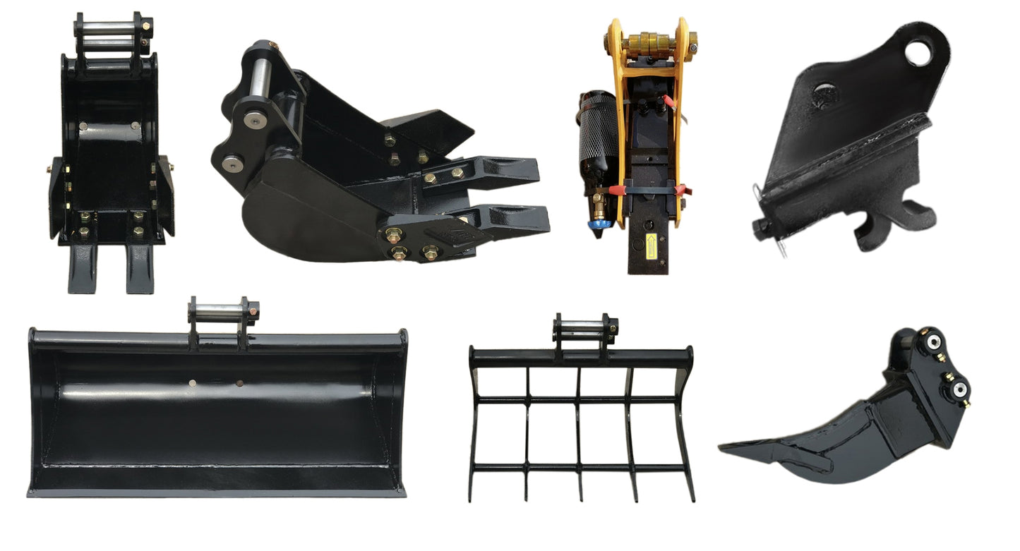 Miniexcavadora APS KME10 con brazo giratorio