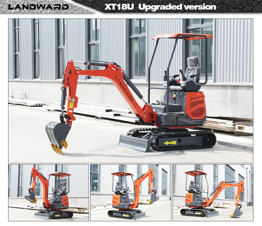 Miniexcavadora de 1.8 Toneladas