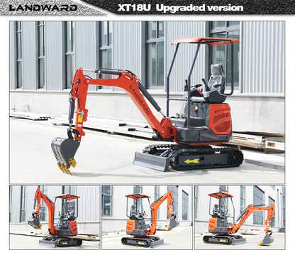 Miniexcavadora de 1.8 Toneladas