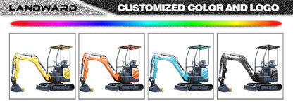 Miniexcavadora de 1.8 Toneladas
