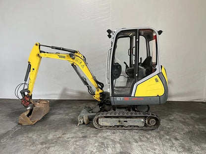 Wacker Neuson ET18 Miniexcavadora 2,1 t usada 2017 Powertilt VDS con 3 cucharas