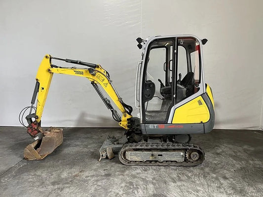 Wacker Neuson ET18 Miniexcavadora 2,1 t usada 2017 Powertilt VDS con 3 cucharas