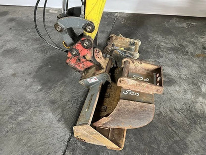 Wacker Neuson ET18 Miniexcavadora 2,1 t usada 2017 Powertilt VDS con 3 cucharas