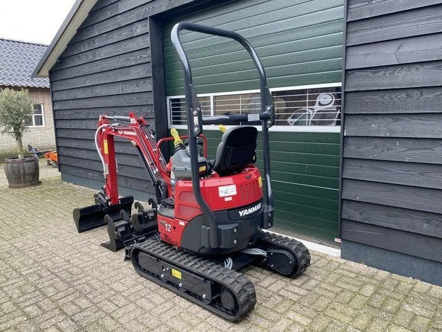 Miniexcavadora Yanmar VIO12 de 1,24 t de ocasión 2023 casi nueva de 338 h con 3 cucharas