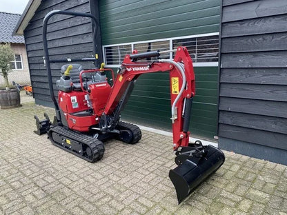 Miniexcavadora Yanmar VIO12 de 1,24 t de ocasión 2023 casi nueva de 338 h con 3 cucharas
