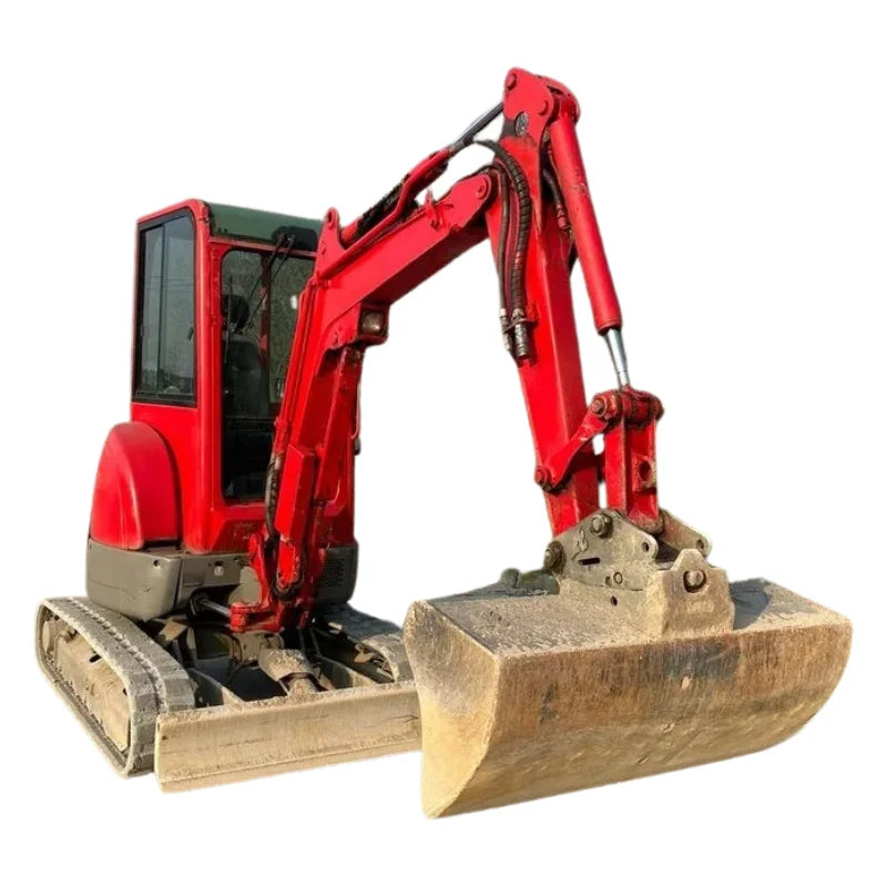Miniexcavadora Yanmar ViO25 2,85 t giro cero — Motor 3TNV76 — Usada 2012 — 4 750 h