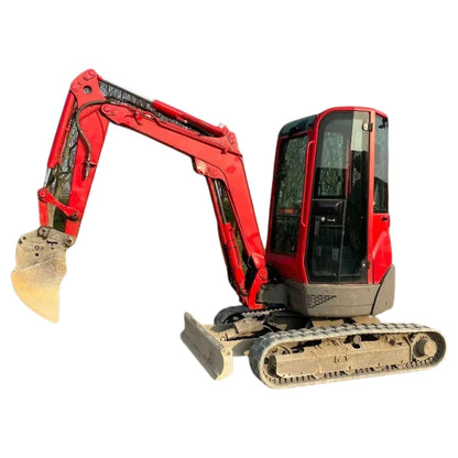 Miniexcavadora Yanmar ViO25 2,85 t giro cero — Motor 3TNV76 — Usada 2012 — 4 750 h