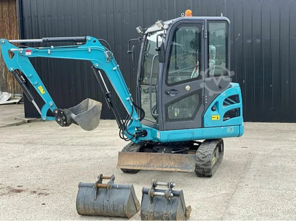 Miniexcavadora Yanmar AK20 de 1,95 t, usada, año 2020, con solo 810 h y 3 cucharones