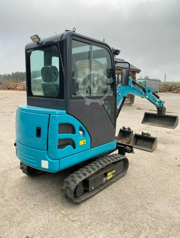 Miniexcavadora Yanmar AK20 de 1,95 t, usada, año 2020, con solo 810 h y 3 cucharones