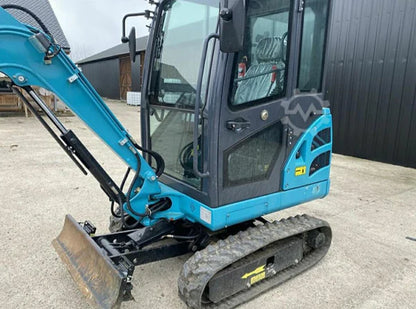 Miniexcavadora Yanmar AK20 de 1,95 t, usada, año 2020, con solo 810 h y 3 cucharones