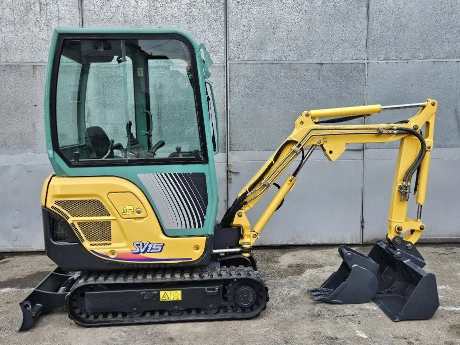 Miniexcavadora Yanmar SV15 de 1,5 t de ocasión 2013 con enganche CSW01 y 3 cucharas a elegir