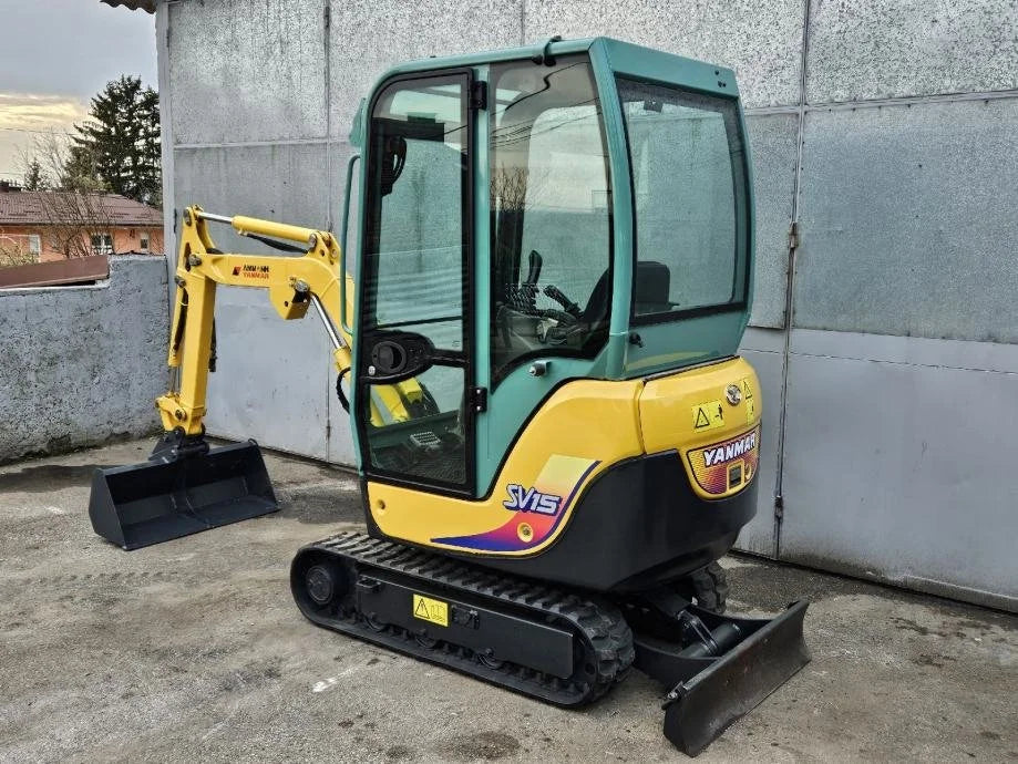 Miniexcavadora Yanmar SV15 de 1,5 t de ocasión 2013 con enganche CSW01 y 3 cucharas a elegir