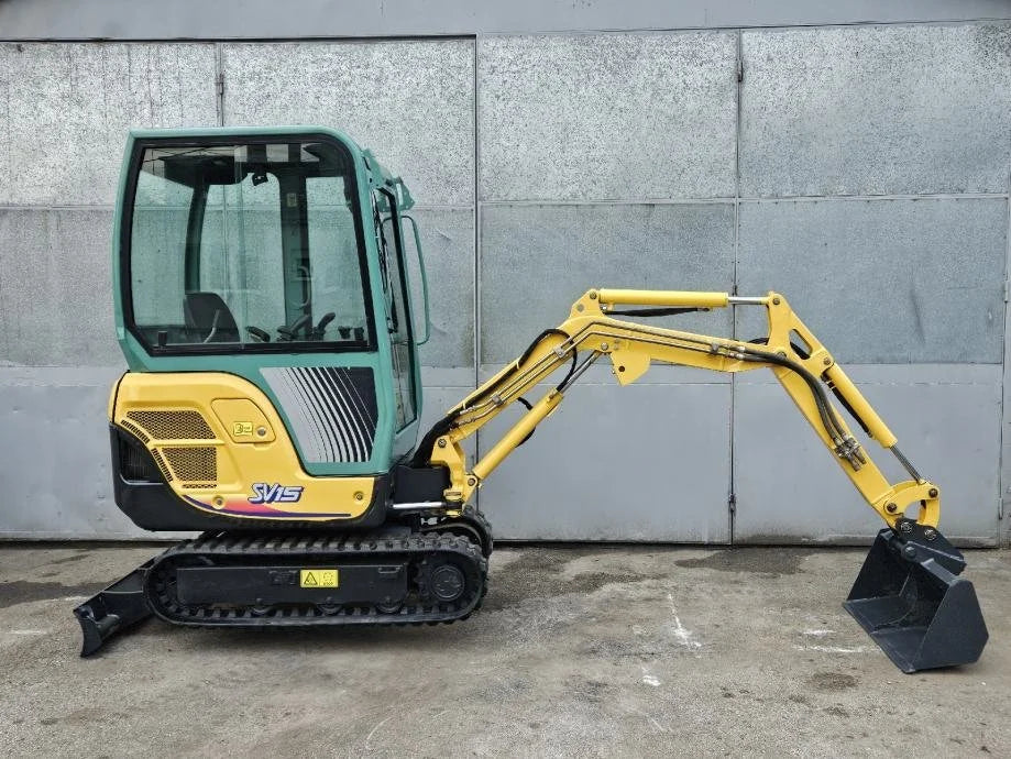 Miniexcavadora Yanmar SV15 de 1,5 t de ocasión 2013 con enganche CSW01 y 3 cucharas a elegir