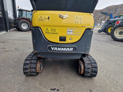 Miniexcavadora Yanmar SV18 de 1,97 t, usada, año 2020, 800 h, con cuchara inclinable