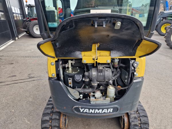 Miniexcavadora Yanmar SV18 de 1,97 t, usada, año 2020, 800 h, con cuchara inclinable