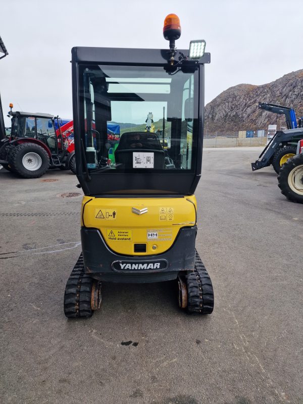 Miniexcavadora Yanmar SV18 de 1,97 t, usada, año 2020, 800 h, con cuchara inclinable