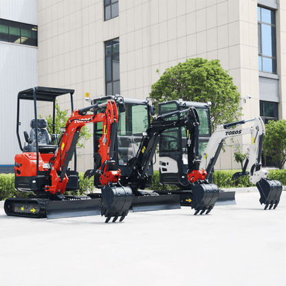 Miniexcavadora 1,8 toneladas TOROS Motor Kubota D902