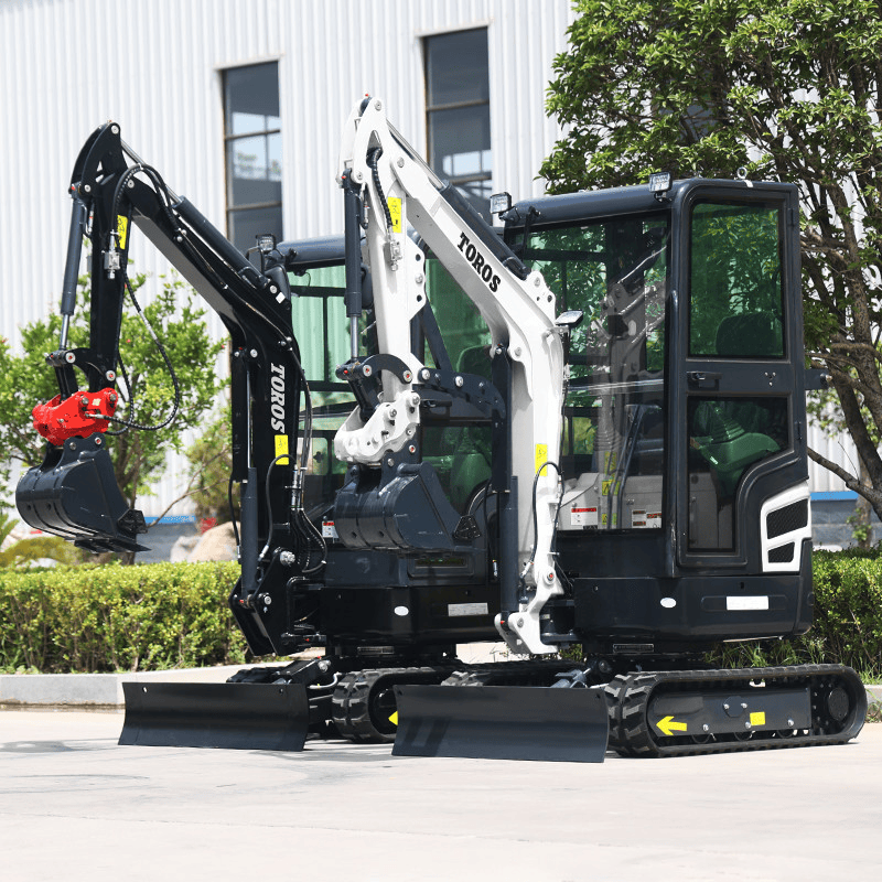 Miniexcavadora 1,8 toneladas TOROS Motor Kubota D902