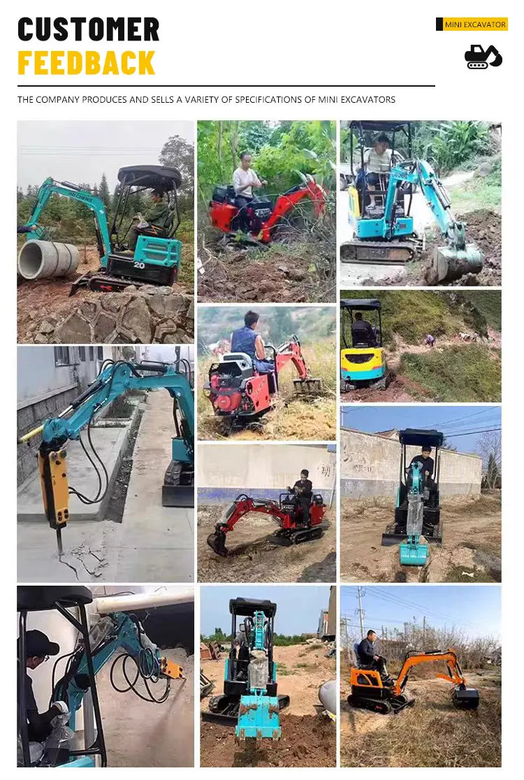 Mini Excavadora de Orugas en Venta 1.8