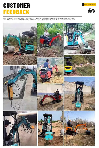 Mini Excavadora de Orugas en Venta 1.8