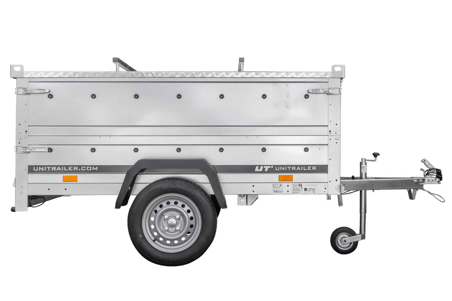 Remolque con tapa Garden Trailer 200 KIPP 200x106 cm 750 kg