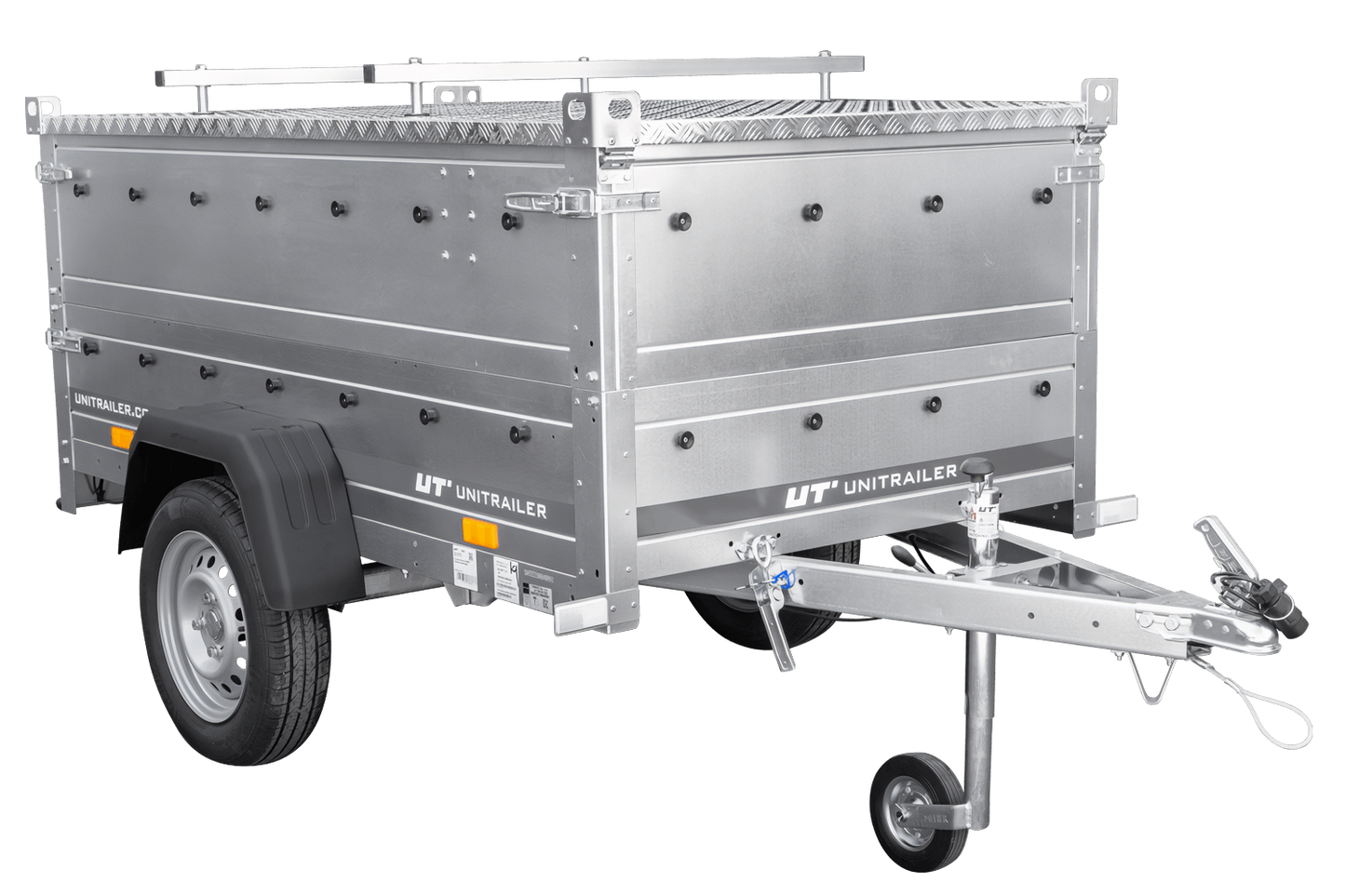 Remolque con tapa Garden Trailer 200 KIPP 200x106 cm 750 kg