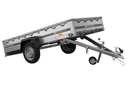 Remolque con lona plana GARDEN TRAILER 264 BASCULANTE [incl. soporte de lona]