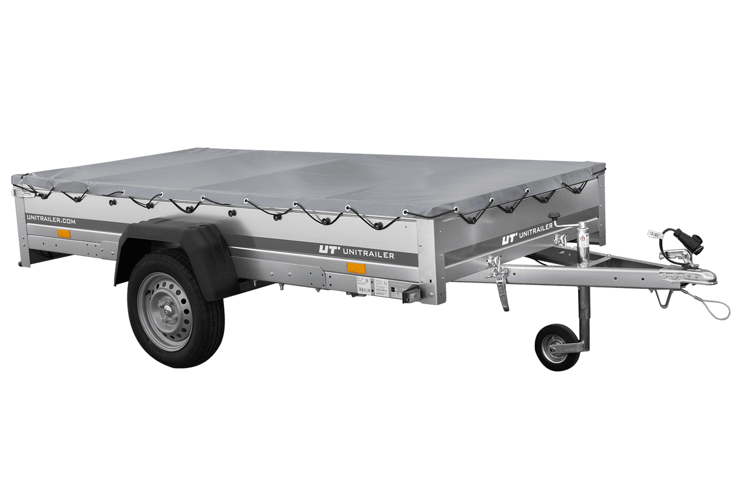 Remolque con lona plana GARDEN TRAILER 264 BASCULANTE [incl. soporte de lona]