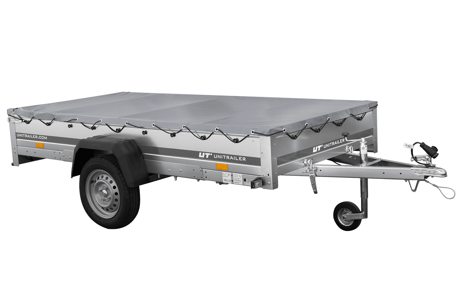 Remolque con lona plana GARDEN TRAILER 264 BASCULANTE [incl. soporte de lona]