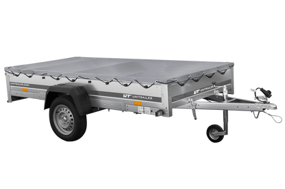 Remolque con lona plana GARDEN TRAILER 264 BASCULANTE [incl. soporte de lona]