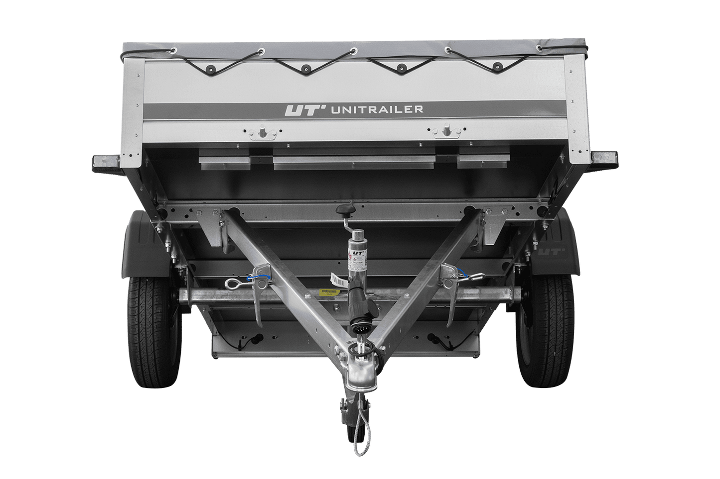 Remolque con lona plana GARDEN TRAILER 264 BASCULANTE [incl. soporte de lona]